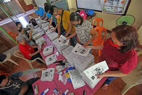 Distribution of Modules for Senior High School Students.